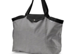 Tote bag with a zip vichy noir
