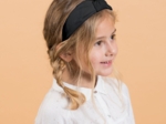 Large Crossed Headband black