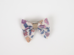 Mini bow tie clip comptine enchantée rose