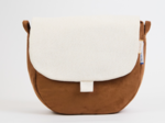 Base small bag without shoulder strap suédine fauve