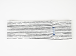 Stretch jersey headband  tracé blanc et noir