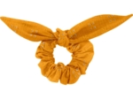 Bunny ear Scrunchie gaze dentelle ocre