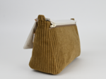 Base of shoulder bag brown large corduroy