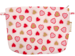 Coton clutch bag petits coeurs