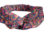 crossed headband hippie fleurie