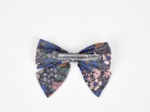 Bow tie hair slide monet lilas