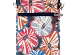 Quilted phone pocket anémones rayées