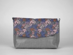 Flap of shoulder bag monet lilas