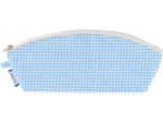 Pencil case sky blue gingham