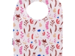 Bib - Baby size herbier rose