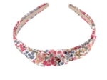 bow headband porcelaine rosée