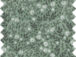 Cotton fabric ex2221 green flowering twig