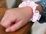 Mini Scrunchie pink gingham