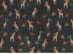 Coated fabric palma girafe