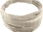 Headscarf headband- Baby size  glitter linen