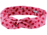 Wire headband retro ladybird gingham