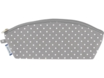 Pencil case light grey spots