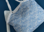 Tote bag with a zip toile de biche