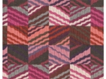 Jacquard fabric zigzag pop