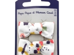 Small bows hair clips reveil printanier