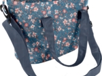 Cooler bag fleuri nude ardoise