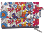 zipper pouch card purse tutti fleuri