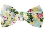 Small bow hair slide menthol berry