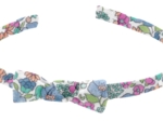 Thin headband pastel fleuri