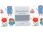 Coupon tissu 50 cm petits monstres