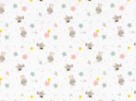 Cotton fabric souris rêveuses ex935