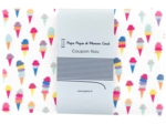1 m fabric coupon ice cream