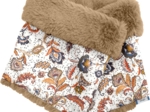 Children fur scarf snood kashmir