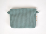 Tiny coton clutch bag lichen corduroy