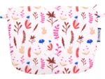 Coton clutch bag herbier rose