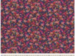 Jersey fabric hippie fleurie