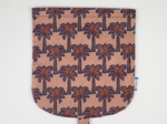 Flap of small shoulder bag palmeraie