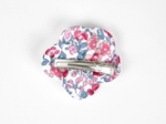 Flower petal hair slide small  rose grenadine