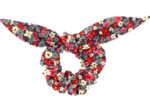 Bunny ear Scrunchie tapis rouge