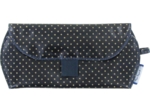Glasses case navy gold star