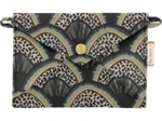 Little envelope clutch forêt de plumes