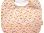 Coated fabric bib rainbow