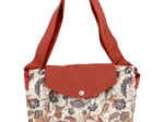 Tote bag with a zip kashmir