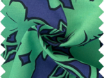Cotton fabric ex2650 voyage bleu