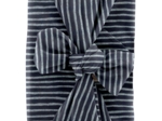 Furoshiki tall 73 x 73 striped silver dark blue