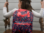Gaby small backpack huppette fleurie
