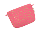 Tiny coton clutch bag feuillage or rose