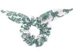 Bunny ear Scrunchie jungle vintage
