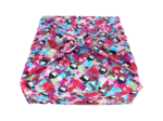 Furoshiki tall 73 x 73 kokeshis
