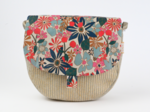 Base small bag without shoulder strap gold large corduroy
