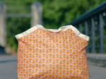 Tote bag with a zip shanti